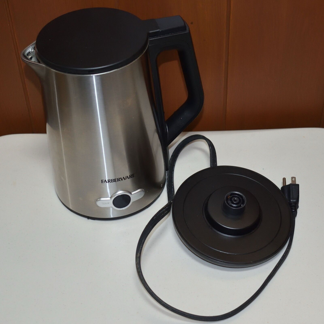 L Farberware Electric Glass Kettle Reviews FARBERWARE TOUCH KETTLE