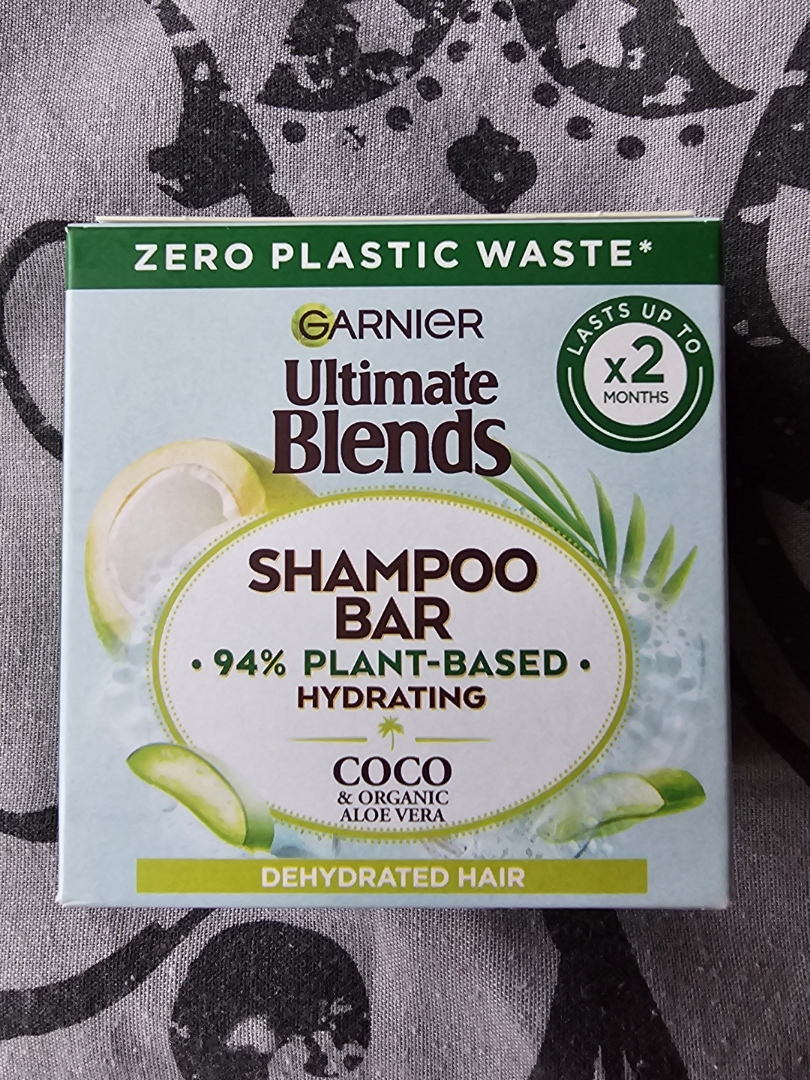 Garnier Coconut Moisturizing Solid Shampoo – Festes Shampoo Mit Kokosnuss Für Feuchtigkeitsspendende Haarpflege | 2 X 60g