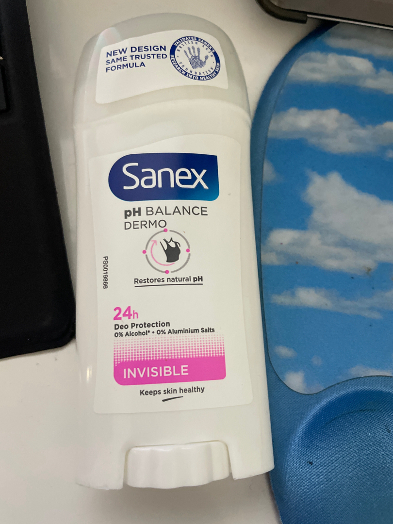 SANEX Dermo Invisible Deostick – 24h Frische & Schutz Vor Gerüchen, Ohne Flecken, 65 Ml, Dermatologisch Getestet