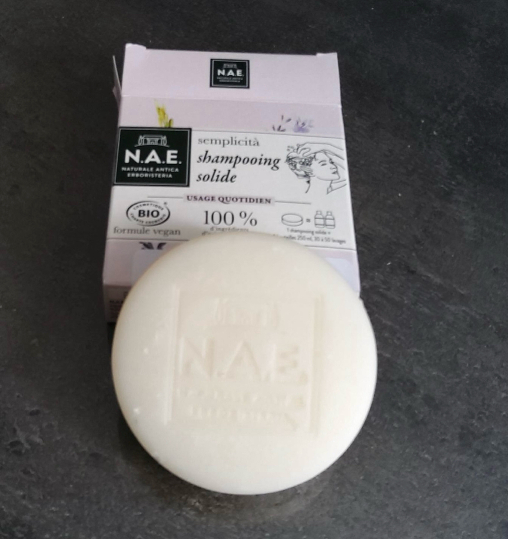 Lot De 3 Shampoings Solides Purifiants NAE à La Lavande - 85g Chacun - Bio - Neufs