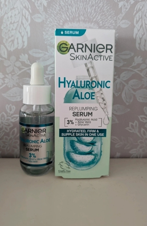Garnier Hyaluronic Aloe Replumping Serum | Home Tester Club