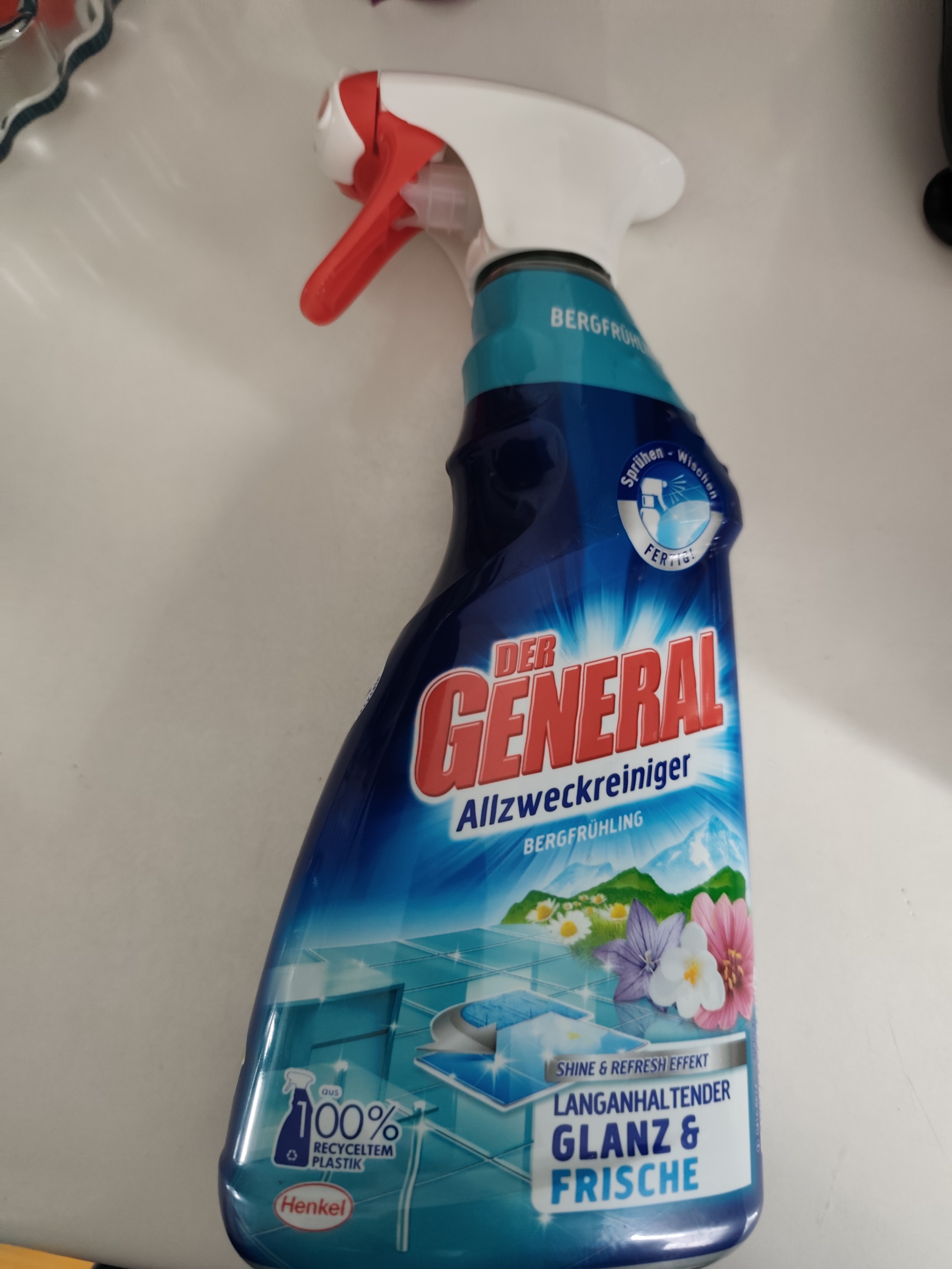 Der General Allzweckreiniger Bergfrhling | Home Tester Club