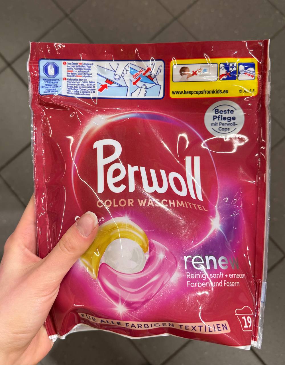Perwoll Colorwaschmittel Renew All-in-1-Caps