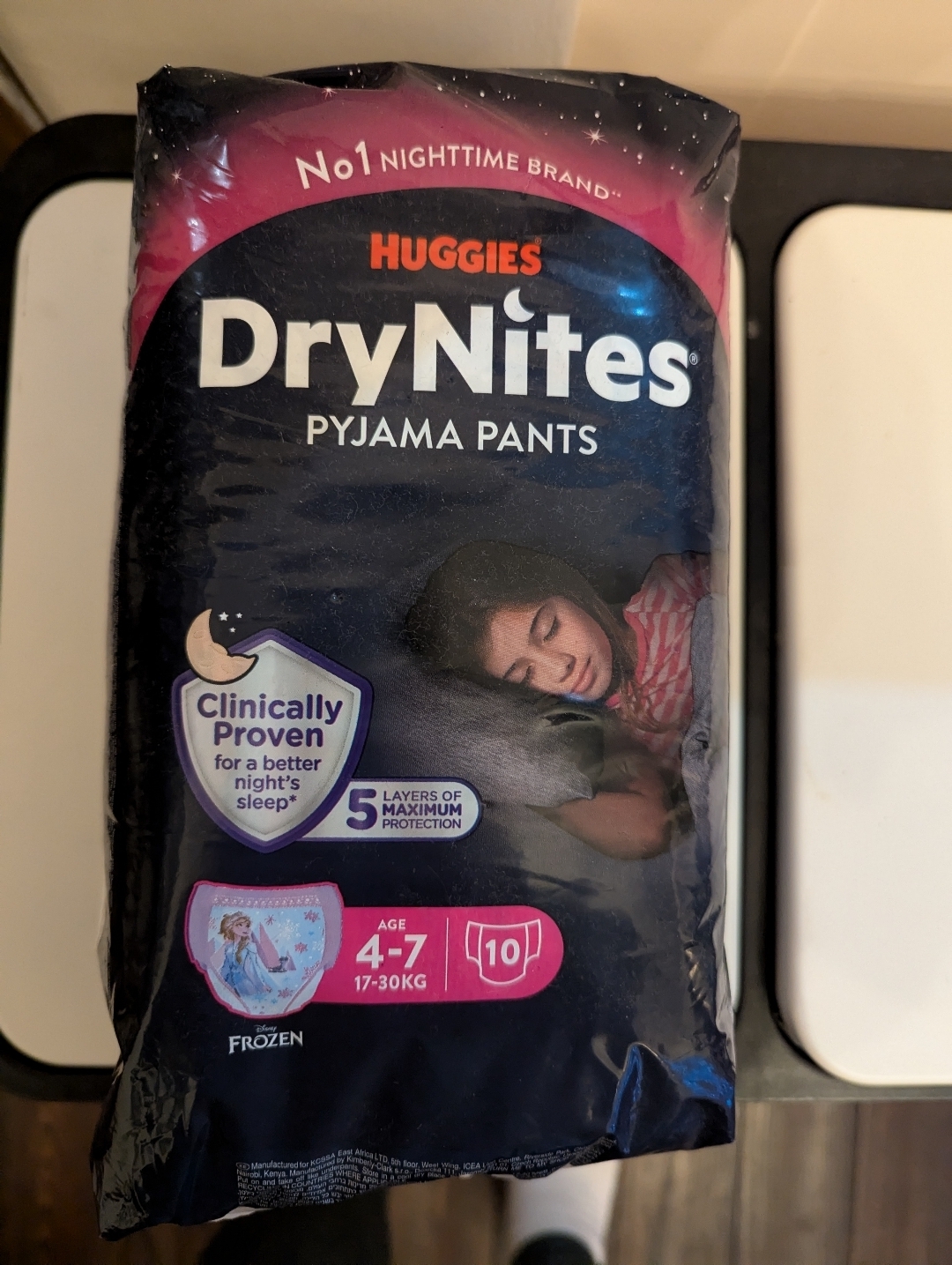 Huggies DryNites Pyjama pants Girl Home Tester Club