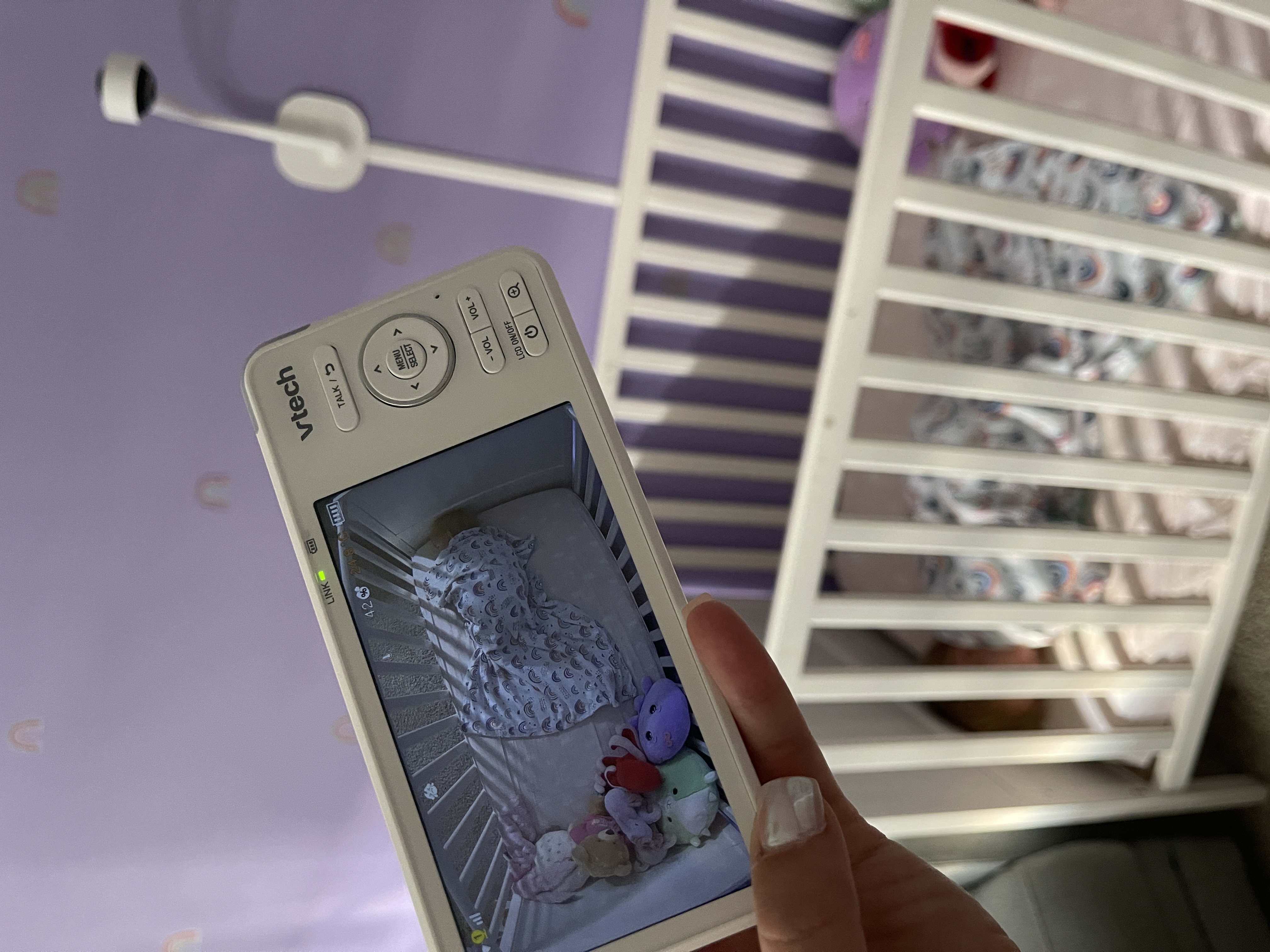 Baby Monitor Over Cot Buy V-Tech RM7787HD 7