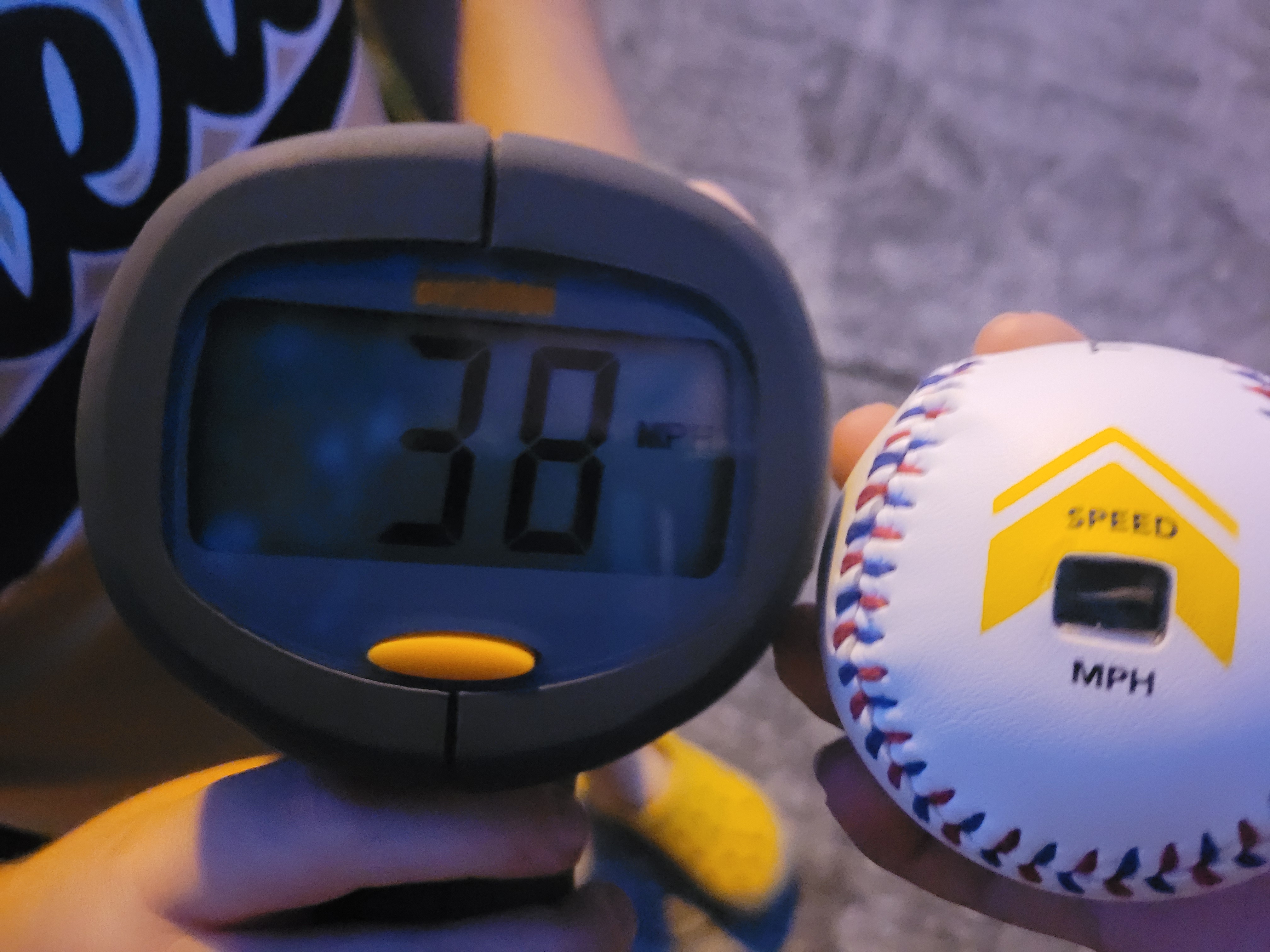 SKLZ Bullet Ball – Balle D'entraînement Baseball Pour Détection Vitesse, Jusqu'à 120 Mph