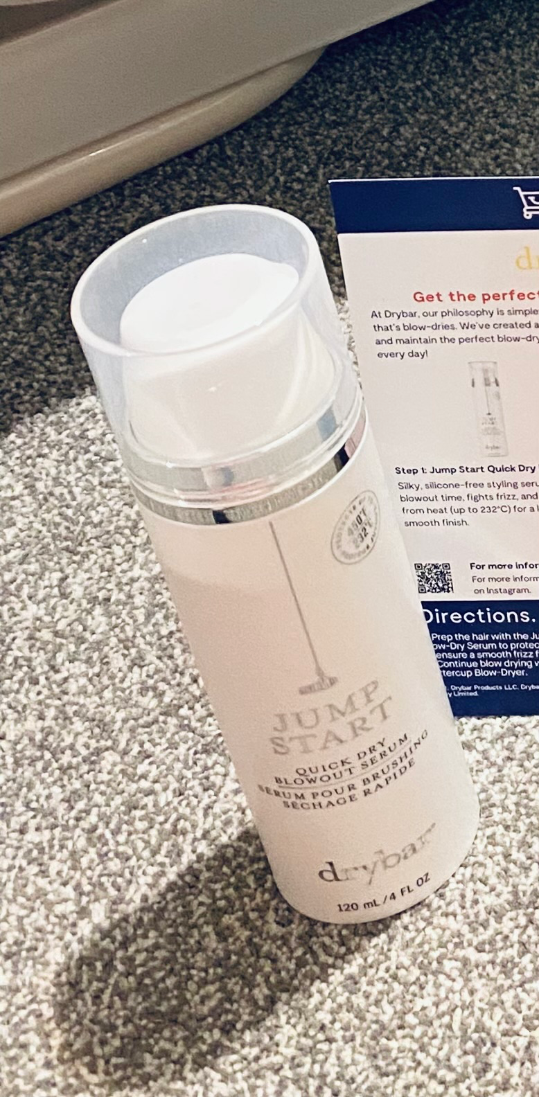 Drybar Jump Start Quick Dry Blowout Serum Home Tester Club