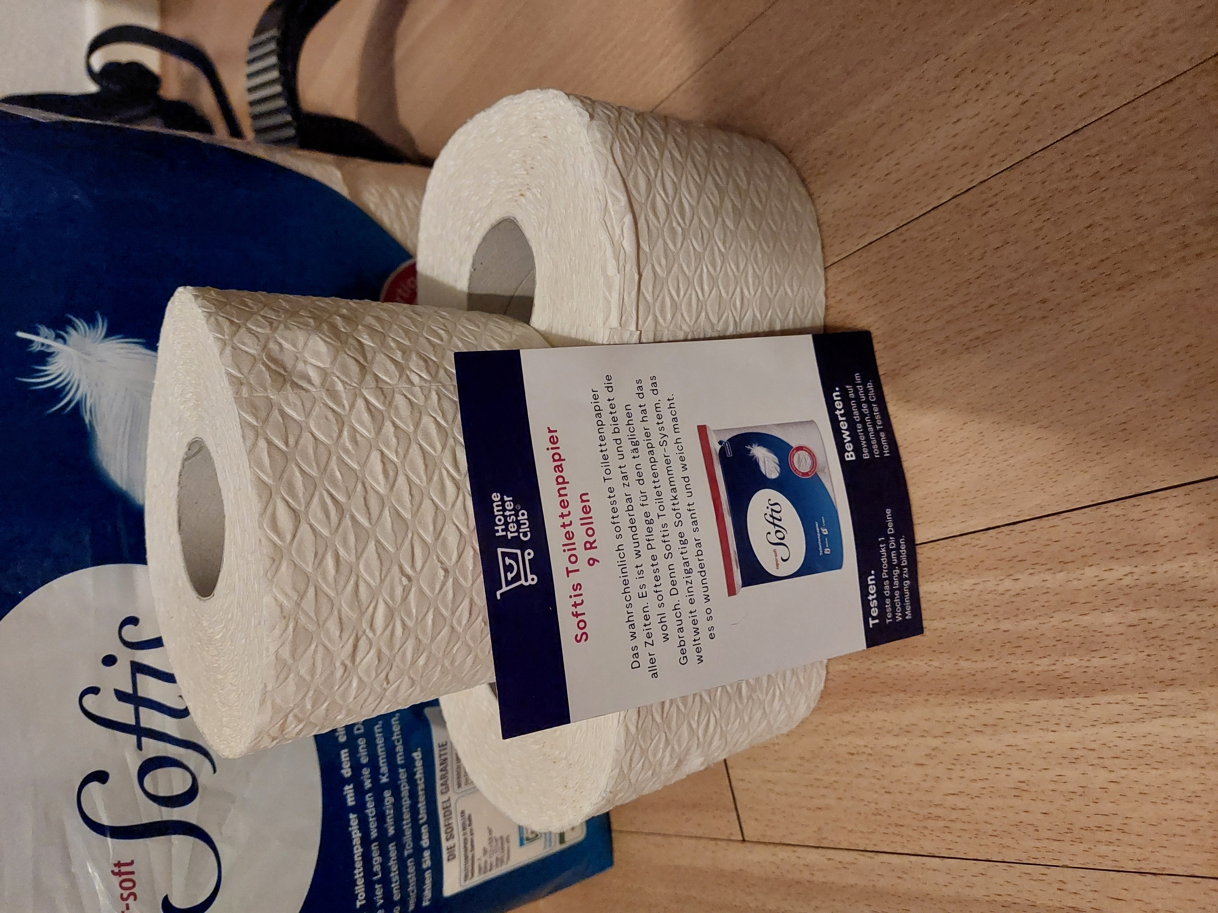 Softis Toilettenpapier 9 Rollen - Rossmann | Home Tester Club
