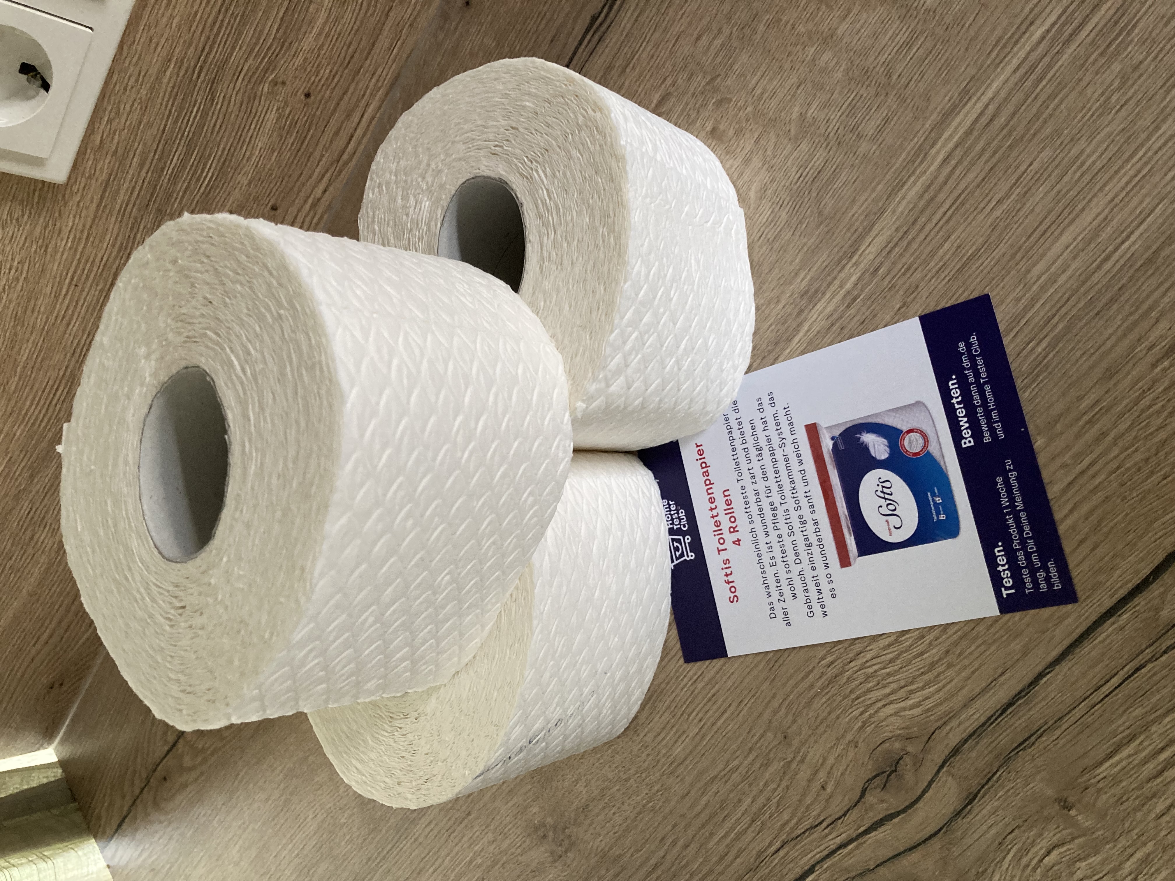 Softis Toilettenpapier 4 Rollen - dm