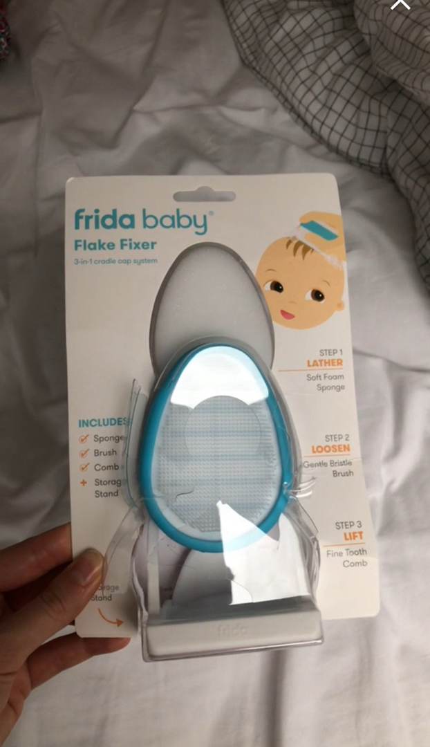 Frida Baby Flake Fixer 3-in-1 Cradle Cap System Home Tester Club