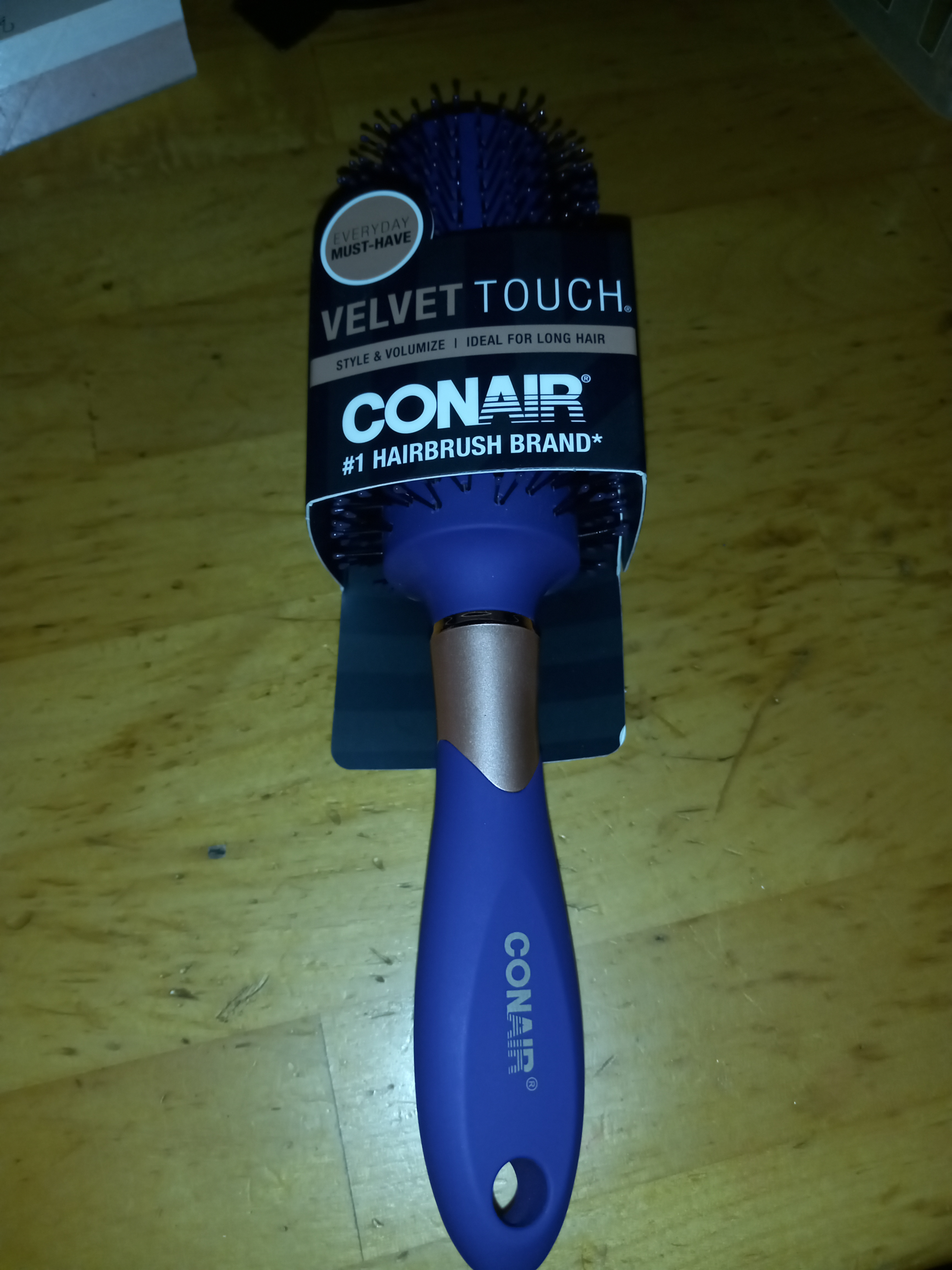 Conair Velvet Touch Runde Föhnbürste – Samtweicher Griff Für Glattes Haar & Lockige Styles, 1 Stück