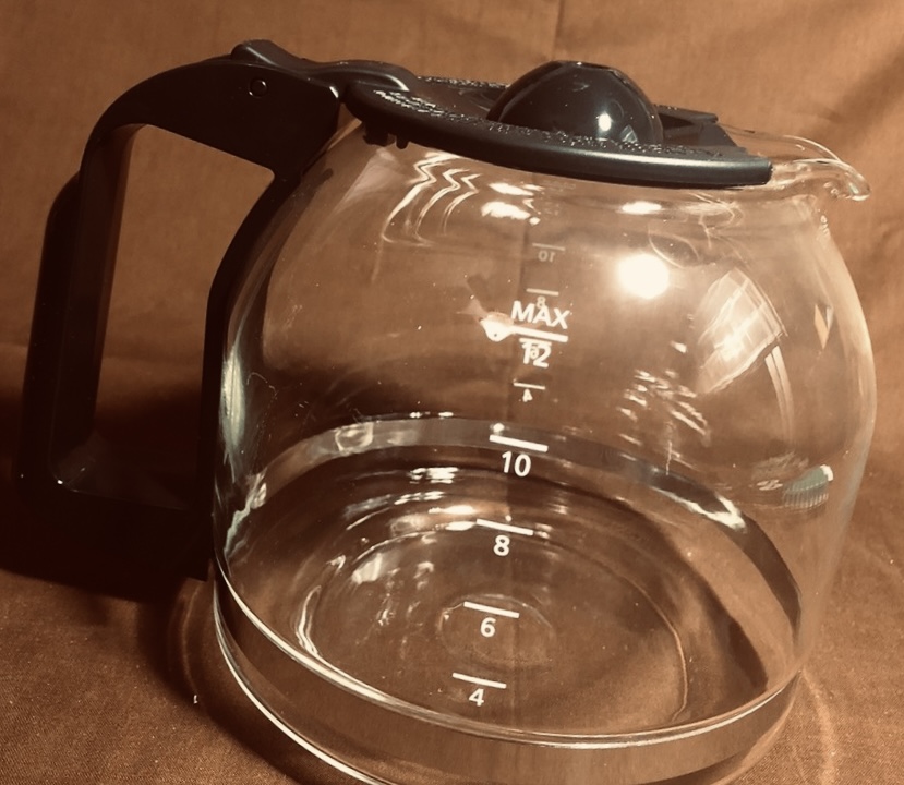Mainstays 12 Cup Glass Carafe Black | Home Tester Club