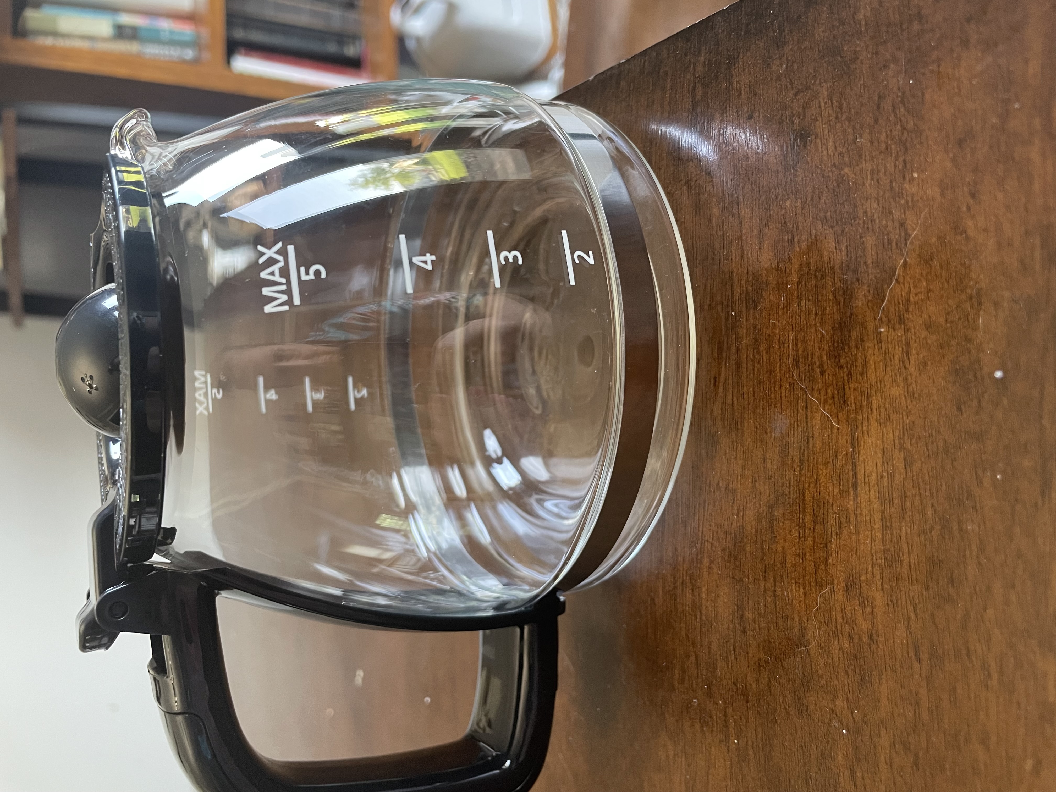 Mainstays 5 Cup Glass Carafe Black | Home Tester Club