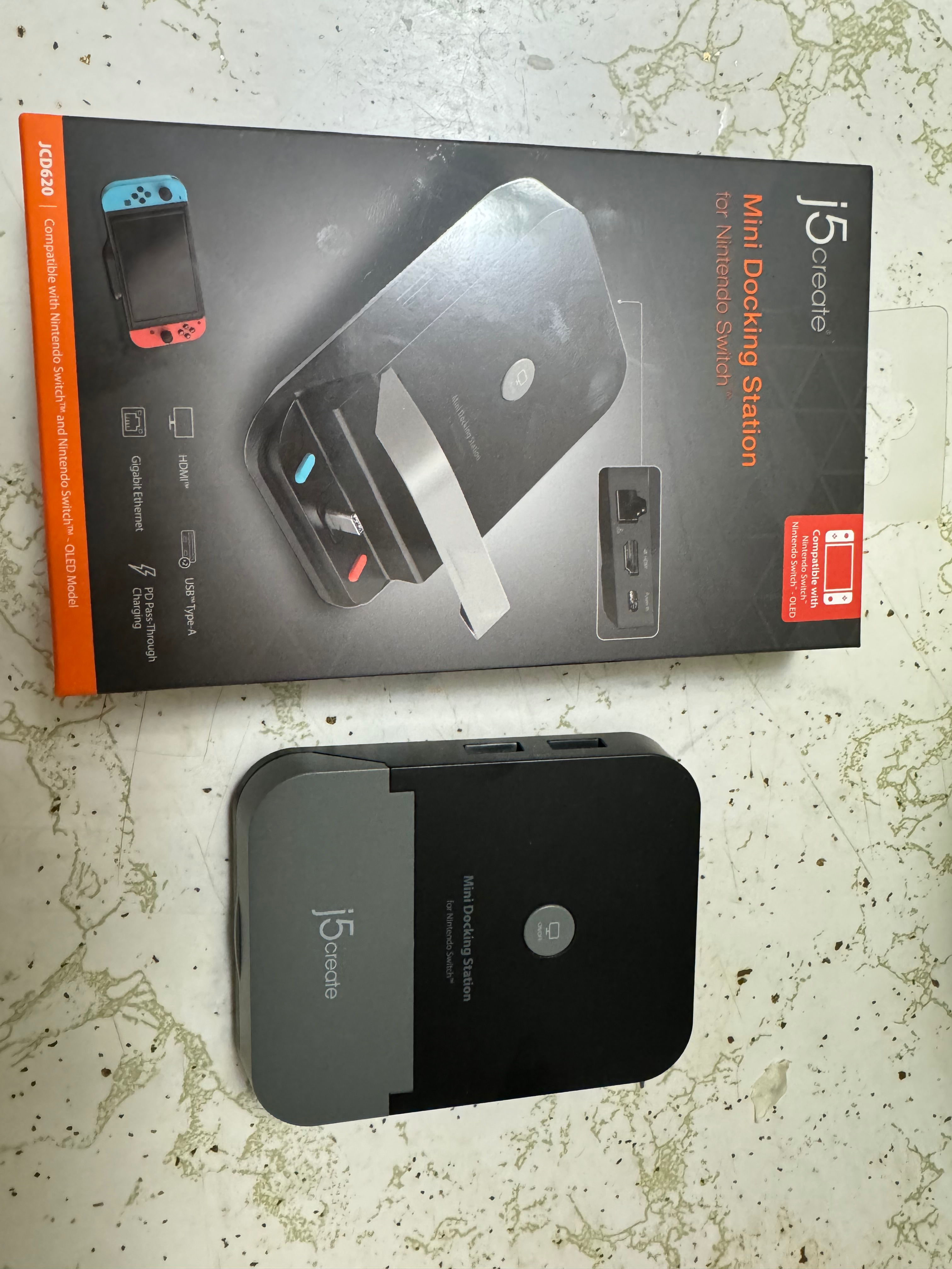 J5 Create Nintendo Switch Extra Docking Station J5create Mini