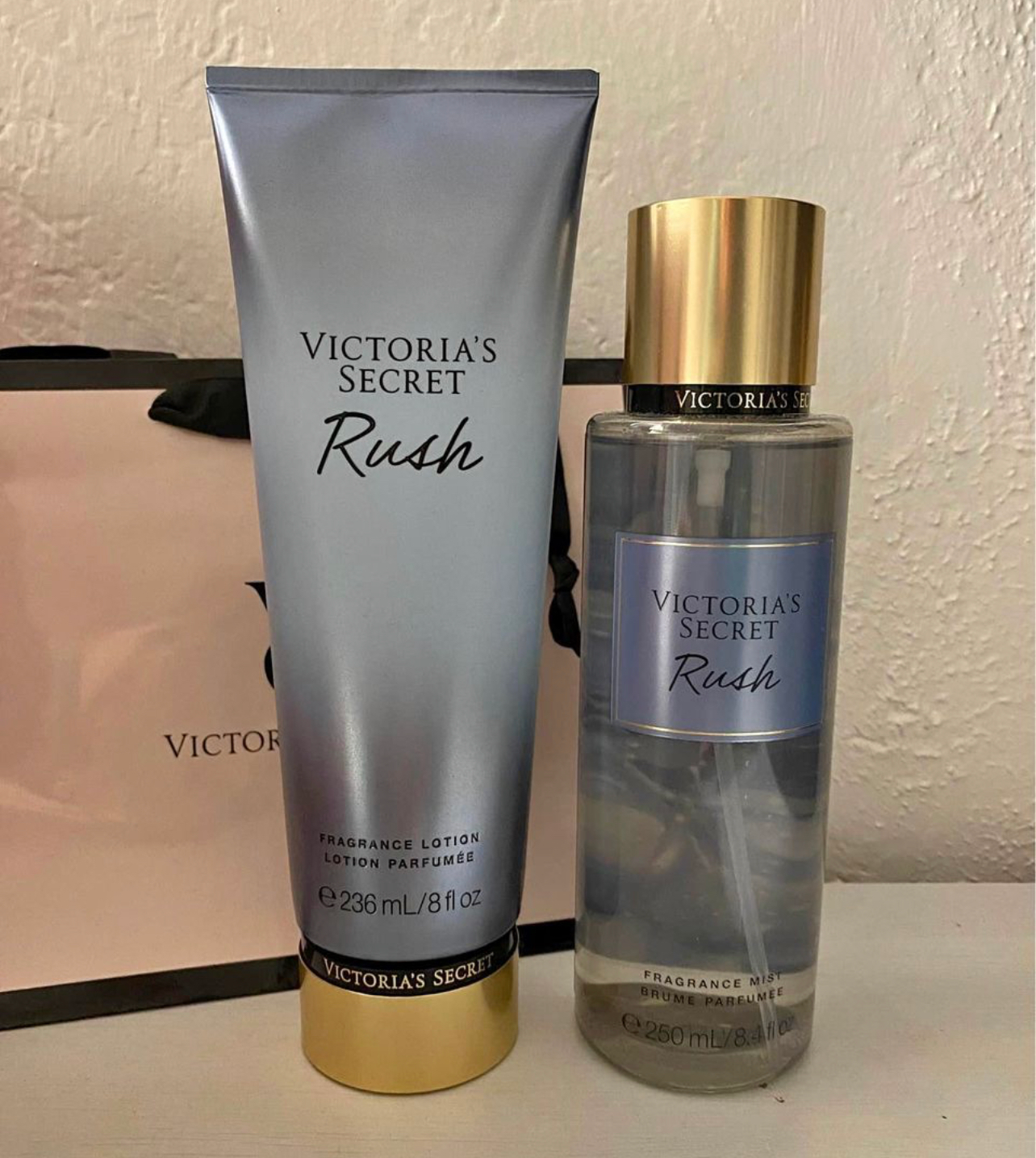 VICTORIA SECRET RUSH Body Mist Home Tester Club