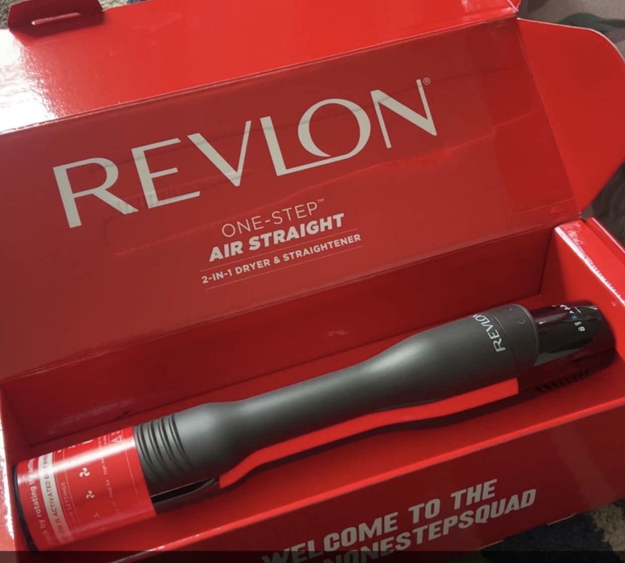 NWT Revlon e-Step Air Straightener 
- 2 in 1 dryer and straightener Revlon One-Step Air Straight | 2-in-1 Dryer & Flat India | Ubuy main image 4
