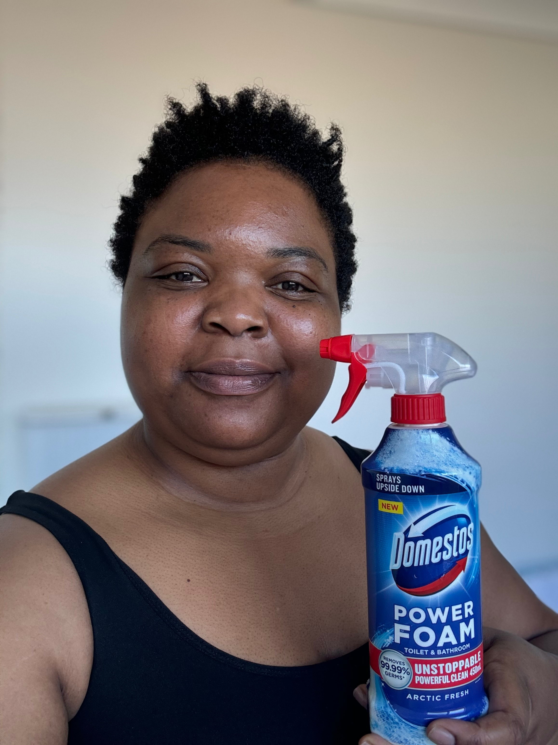 Domestos - Power Foam Arctic Fresh Toilet & Bathroom Cleaner Spray Sprays Upside D