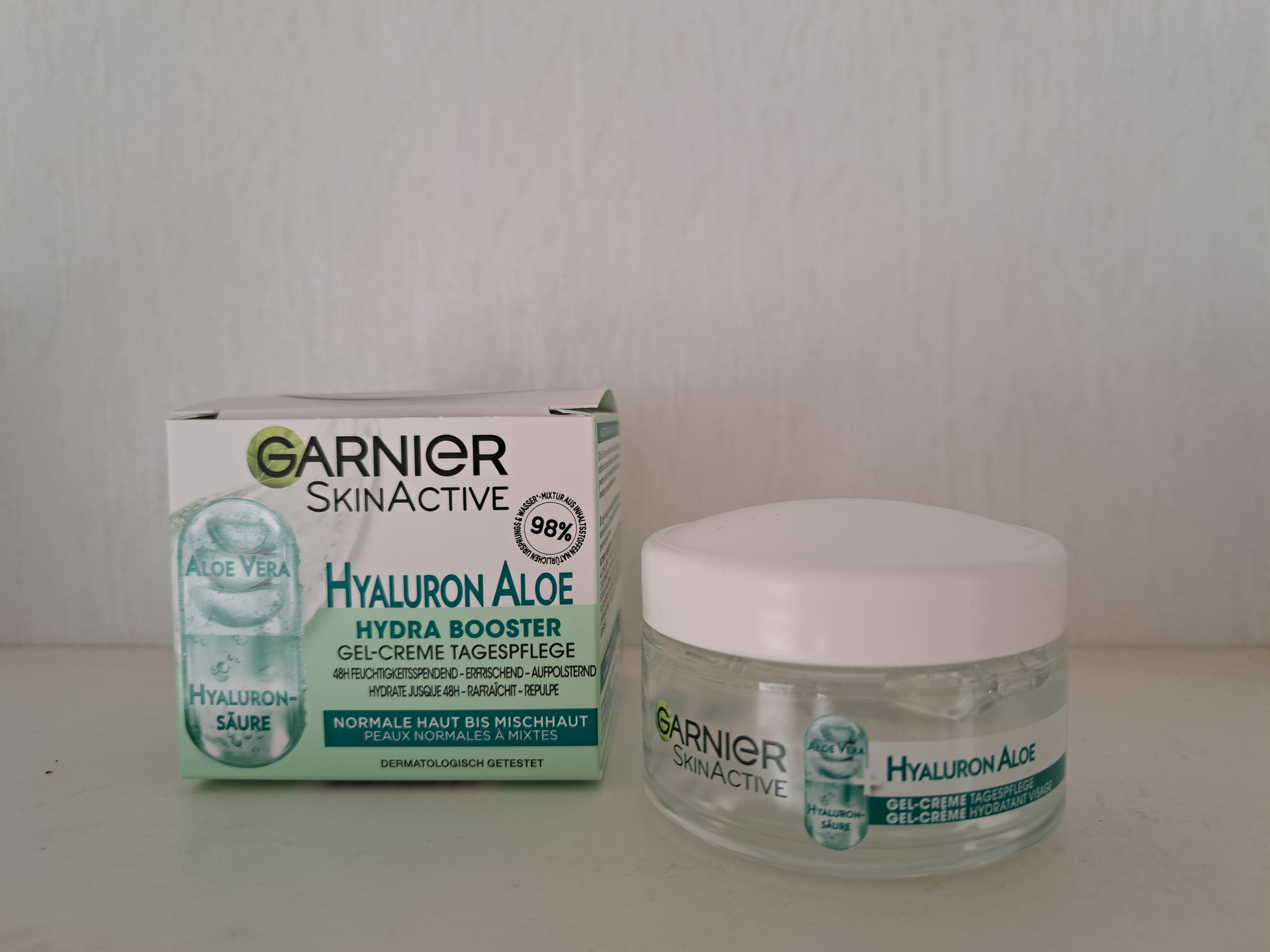 Garnier Hyaluron Aloe Gel-Creme Tagespflege | Home Tester Club