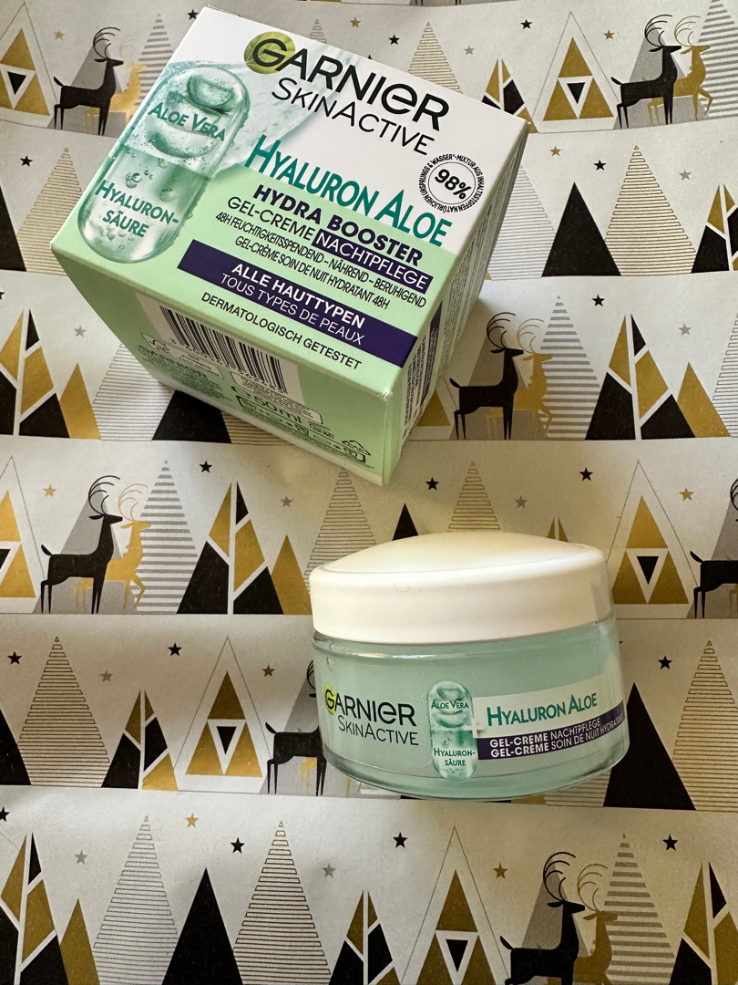 Garnier Hyaluron Aloe Gel-Creme Nachtpflege | Home Tester Club