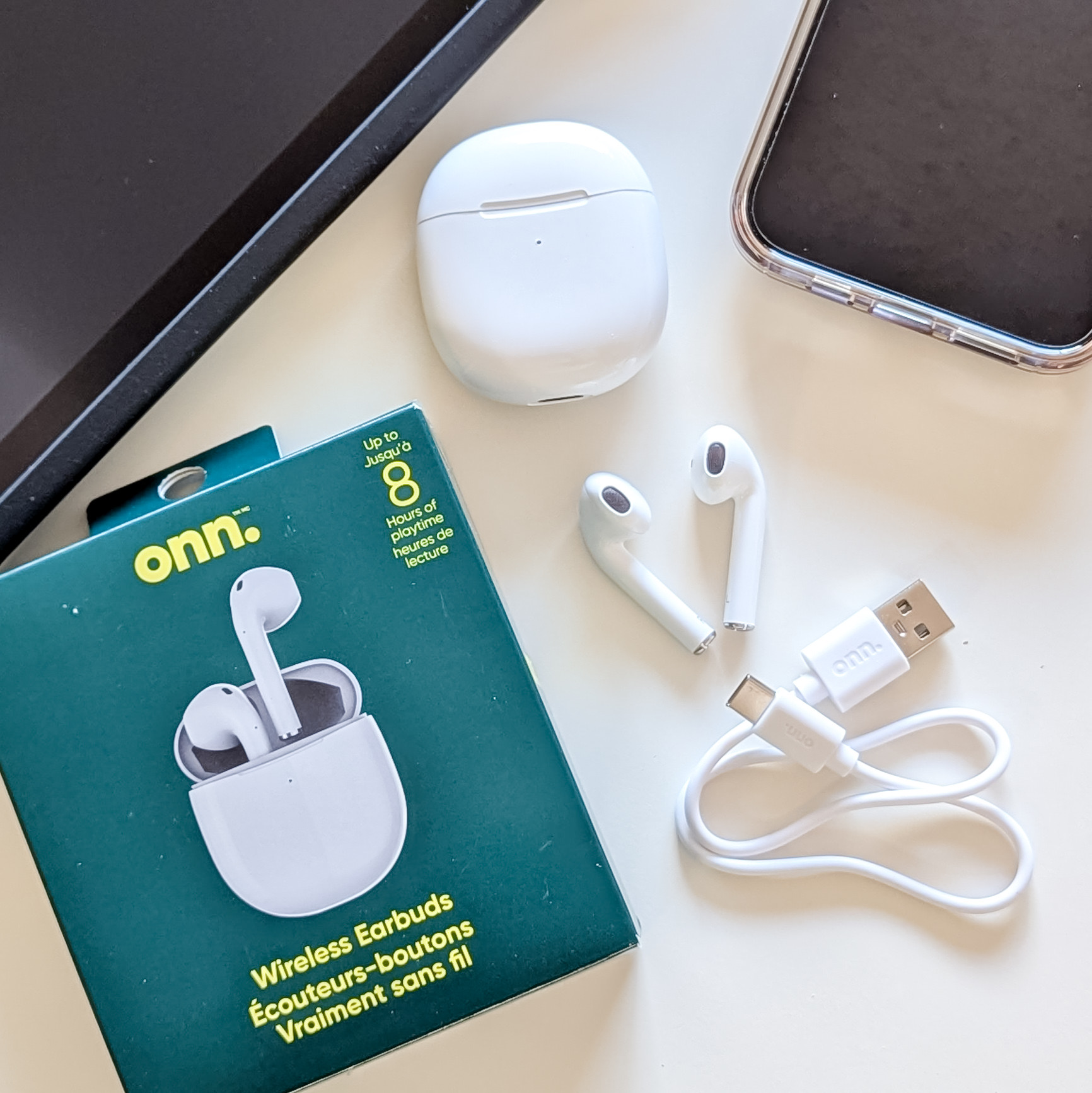 With Charging Case Are Onn Wireless Earbuds Compatible With Iphone