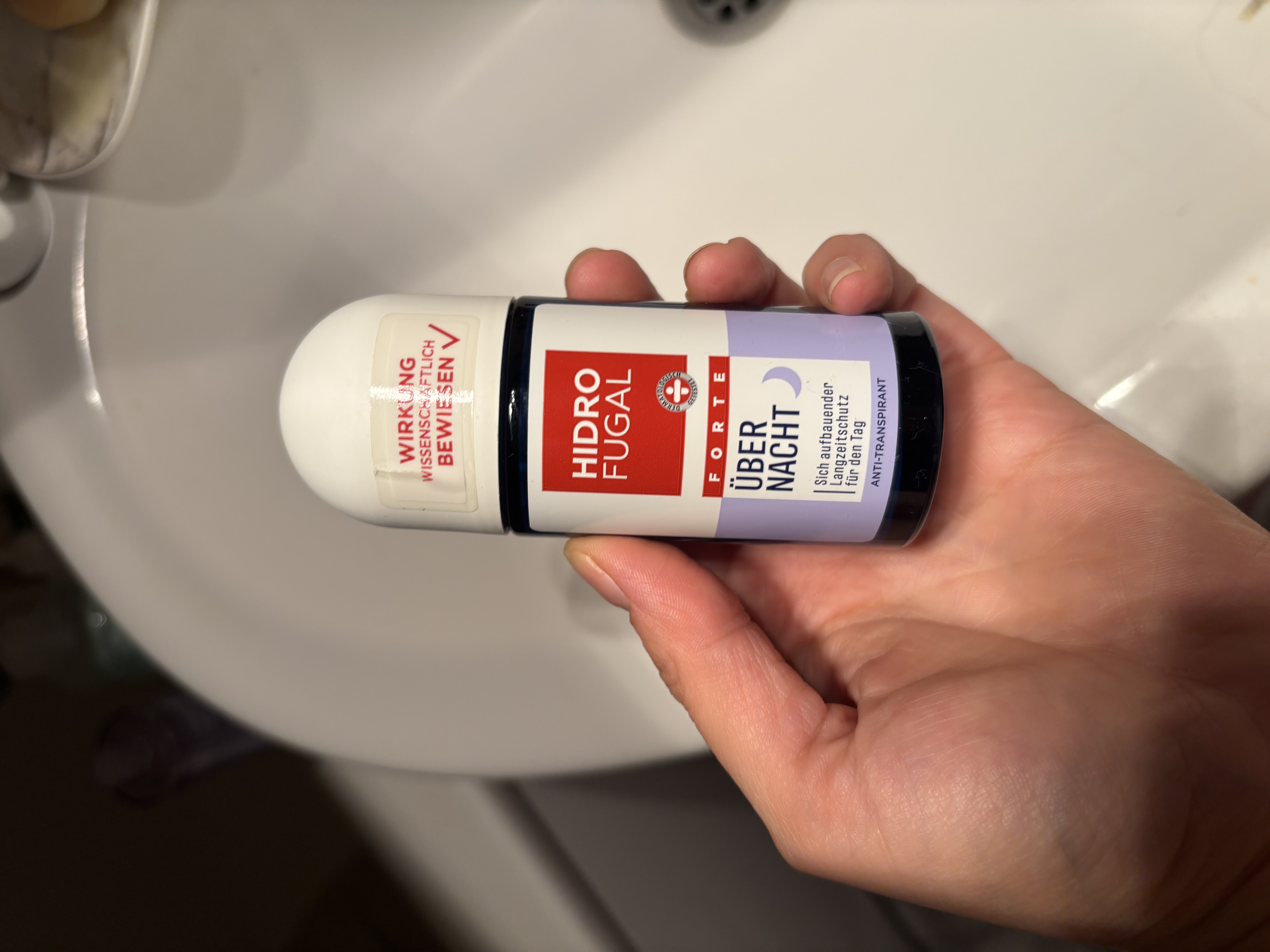HIDROFUGAL Antitranspirant Deo Roll-on Forte über Nacht